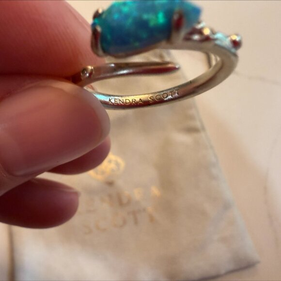 Kendra Scott Opal Earring, Necklace and Ring Set-Will sell separate or together - Picture 5 of 7